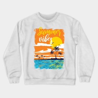 Summer Vibes Crewneck Sweatshirt